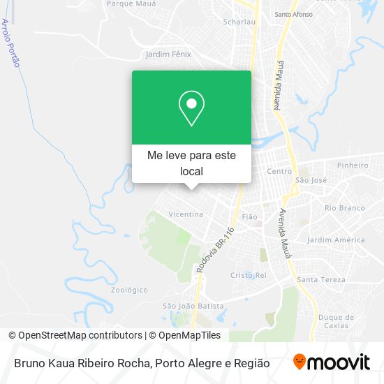 Bruno Kaua Ribeiro Rocha mapa