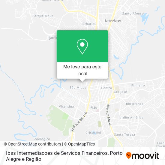 Ibss Intermediacoes de Servicos Financeiros mapa