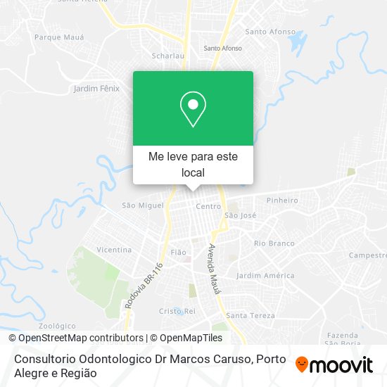 Consultorio Odontologico Dr Marcos Caruso mapa