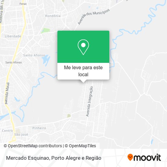 Mercado Esquinao mapa