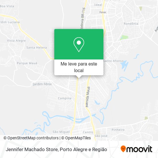 Jennifer Machado Store mapa