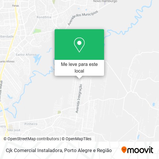 Cjk Comercial Instaladora mapa