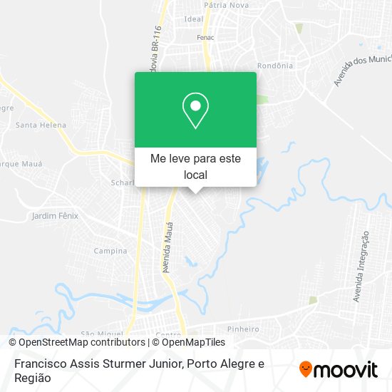 Francisco Assis Sturmer Junior mapa