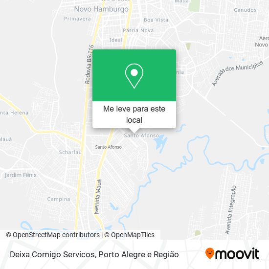 Deixa Comigo Servicos mapa