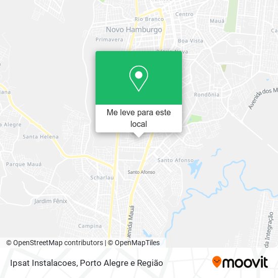 Ipsat Instalacoes mapa