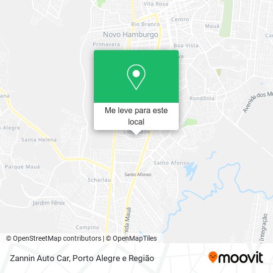 Zannin Auto Car mapa