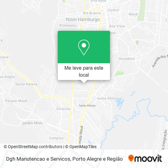 Dgh Manutencao e Servicos mapa