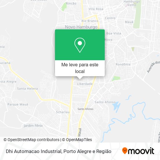 Dhi Automacao Industrial mapa