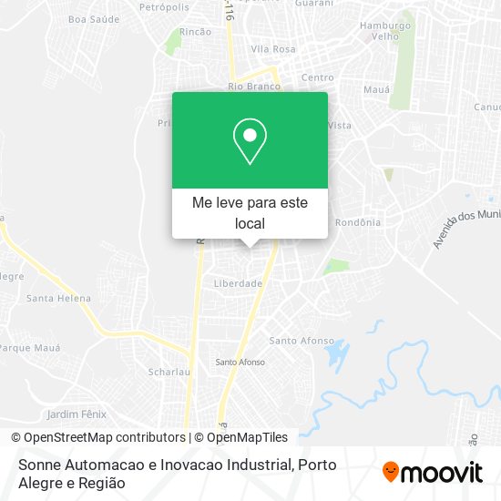 Sonne Automacao e Inovacao Industrial mapa