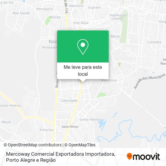 Mercoway Comercial Exportadora Importadora mapa