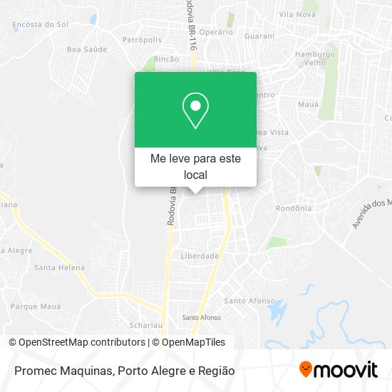 Promec Maquinas mapa