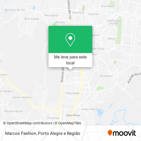 Marcos Fashion mapa