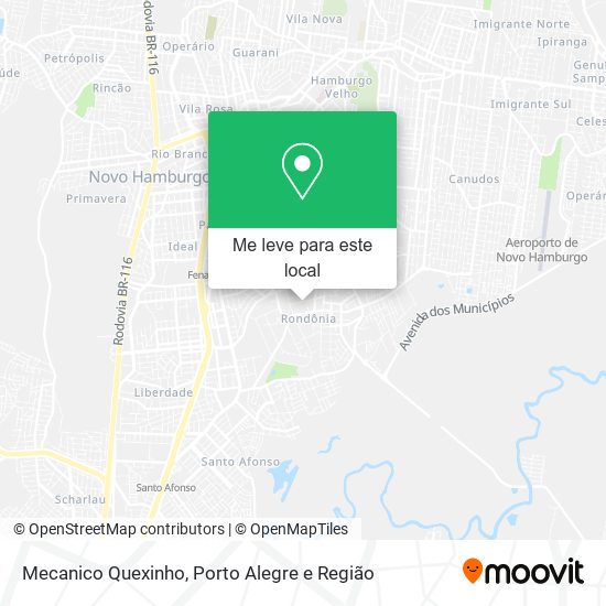 Mecanico Quexinho mapa