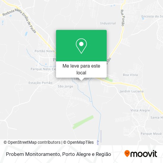 Probem Monitoramento mapa