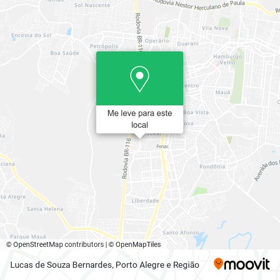 Lucas de Souza Bernardes mapa