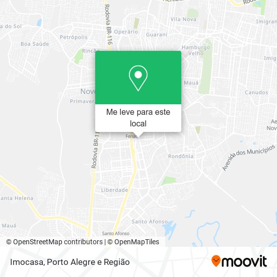 Imocasa mapa