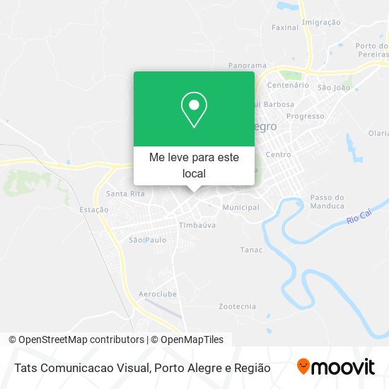 Tats Comunicacao Visual mapa