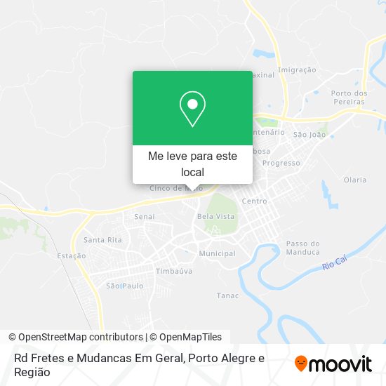 Rd Fretes e Mudancas Em Geral mapa