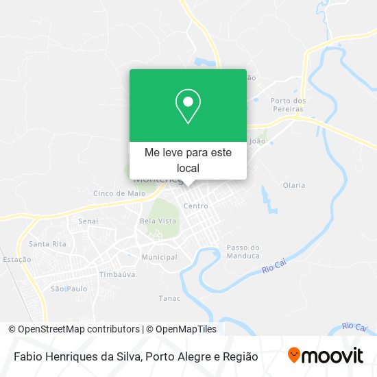 Fabio Henriques da Silva mapa