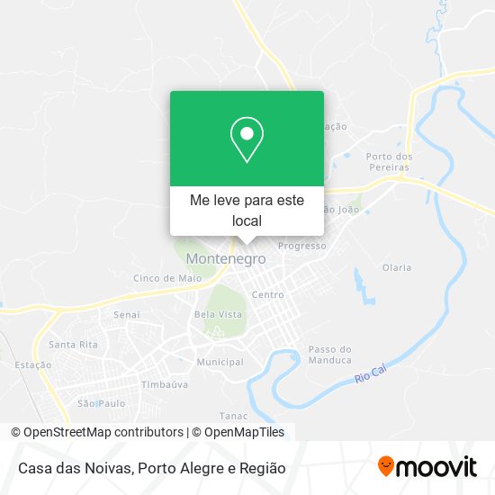 Casa das Noivas mapa