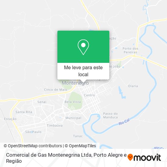 Comercial de Gas Montenegrina Ltda mapa