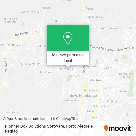 Pionner Box Solutions Software mapa