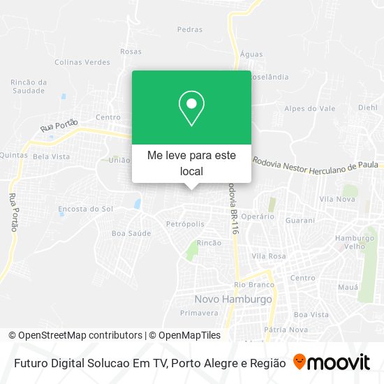 Futuro Digital Solucao Em TV mapa