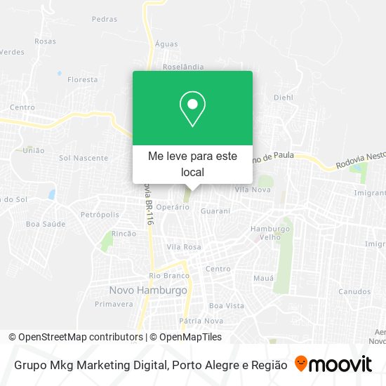 Grupo Mkg Marketing Digital mapa