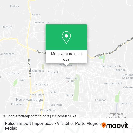 Nelson Import Importação - Vila Dihel mapa