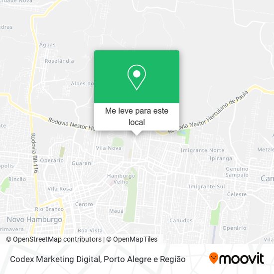 Codex Marketing Digital mapa