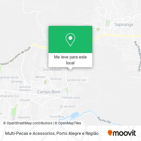 Multi-Pecas e Acessorios mapa