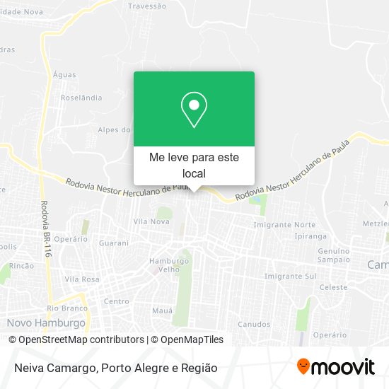 Neiva Camargo mapa