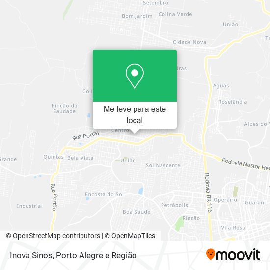 Inova Sinos mapa