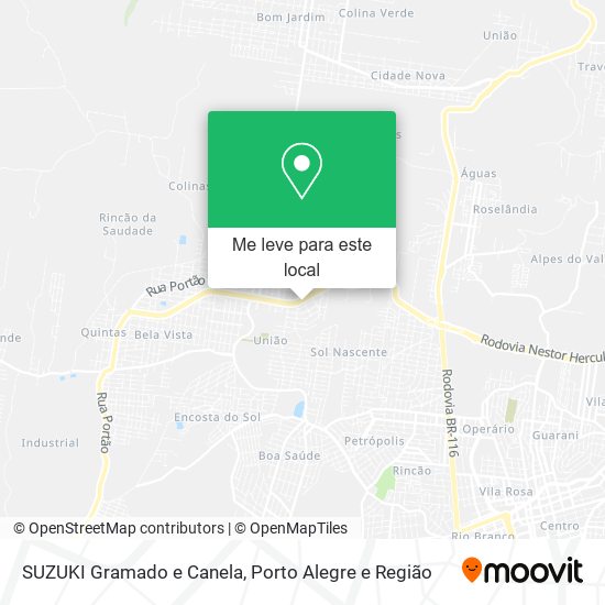 SUZUKI Gramado e Canela mapa