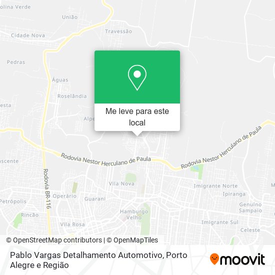 Pablo Vargas Detalhamento Automotivo mapa