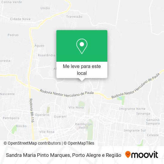 Sandra Maria Pinto Marques mapa