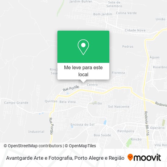 Avantgarde Arte e Fotografia mapa