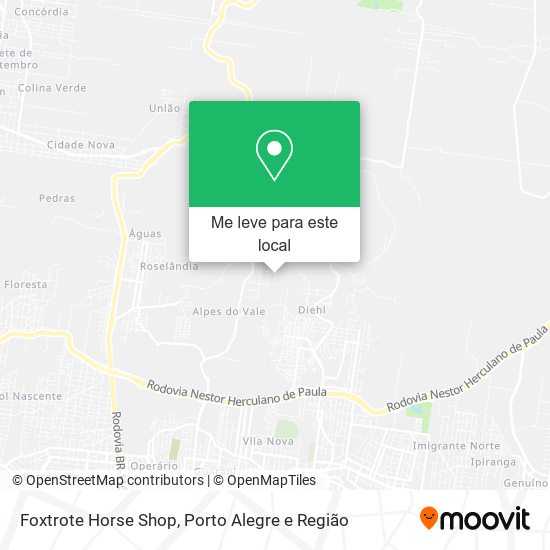 Foxtrote Horse Shop mapa