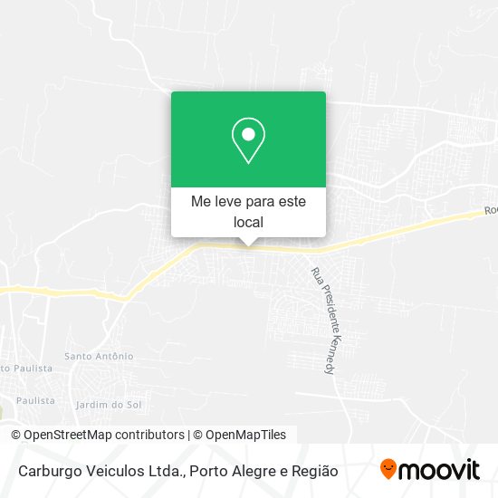 Carburgo Veiculos Ltda. mapa