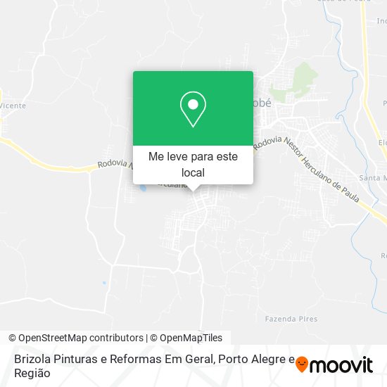 Brizola Pinturas e Reformas Em Geral mapa