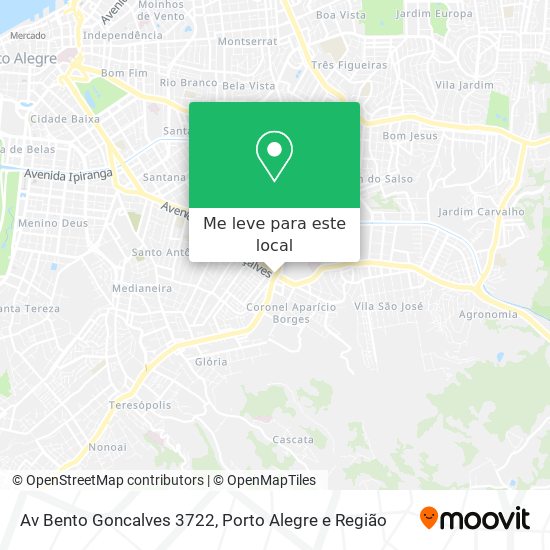 Av Bento Goncalves 3722 mapa