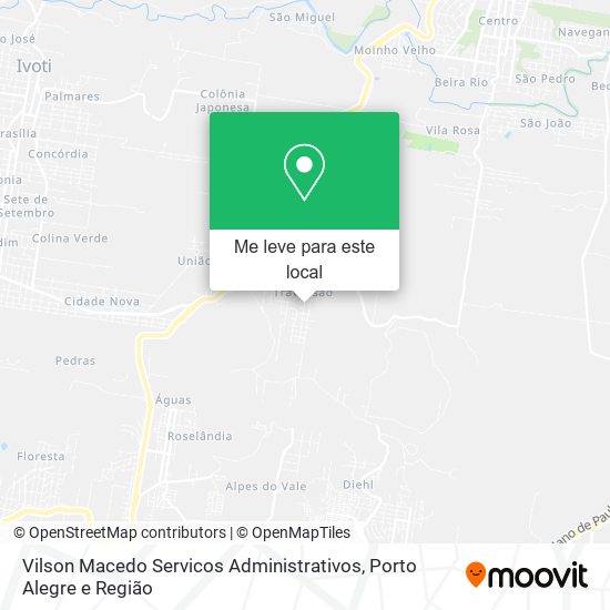 Vilson Macedo Servicos Administrativos mapa