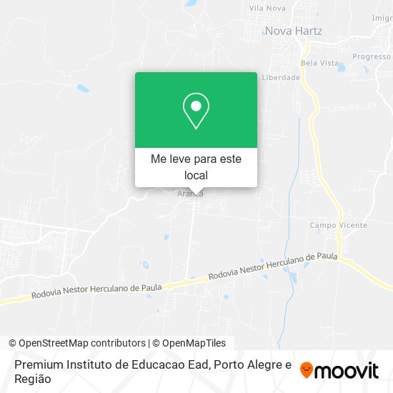 Premium Instituto de Educacao Ead mapa