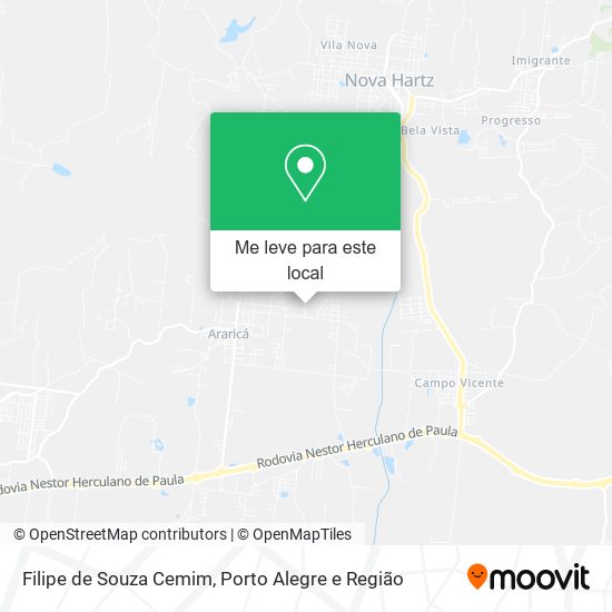 Filipe de Souza Cemim mapa