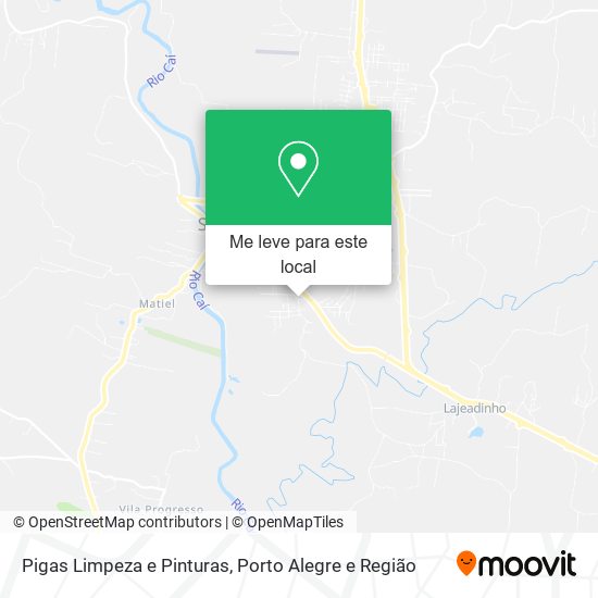 Pigas Limpeza e Pinturas mapa