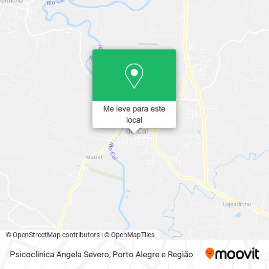 Psicoclinica Angela Severo mapa