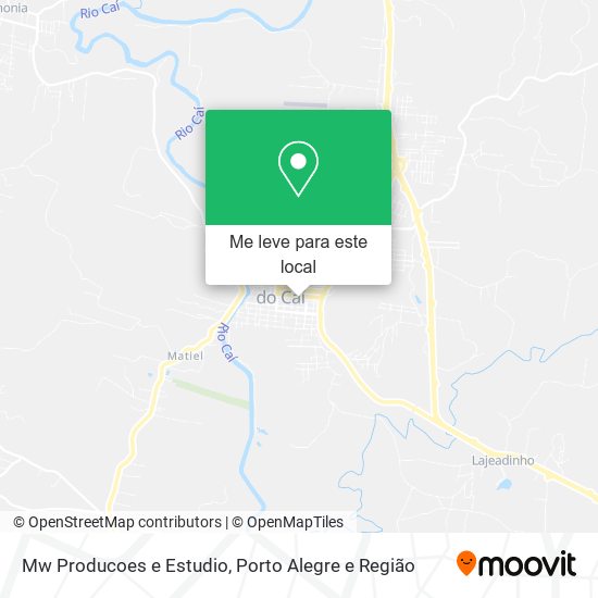 Mw Producoes e Estudio mapa