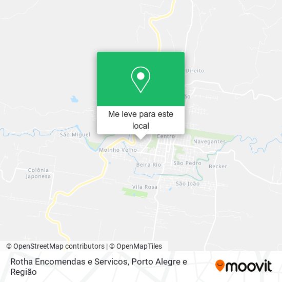 Rotha Encomendas e Servicos mapa