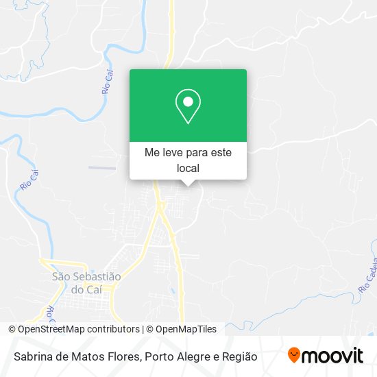 Sabrina de Matos Flores mapa