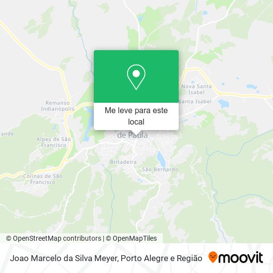 Joao Marcelo da Silva Meyer mapa